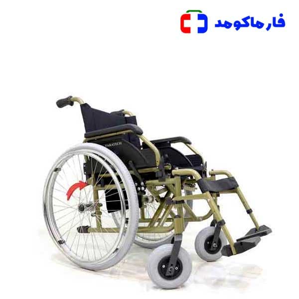 ویلچر دستی فراتک مدل آلفا 851 — تصویر ۲