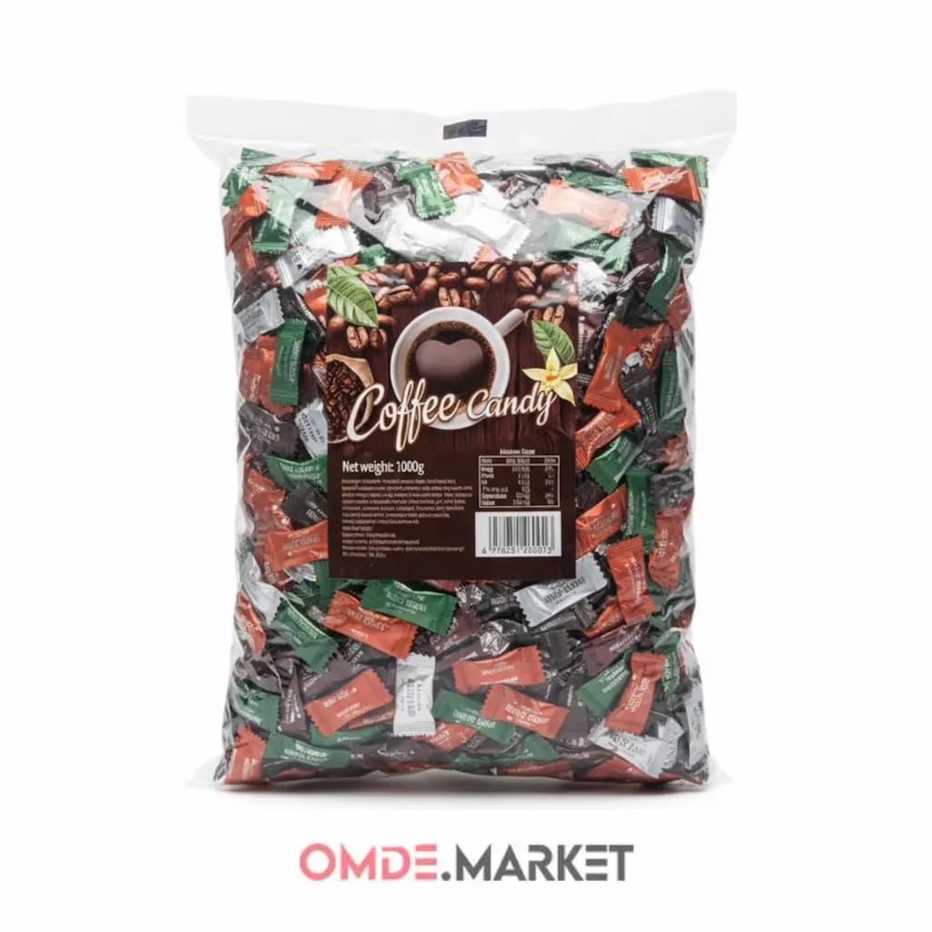 قرص قهوه coffe candy کافی کندی میکس عمده ۱۲ بسته ۱ کیلویی — تصویر ۷