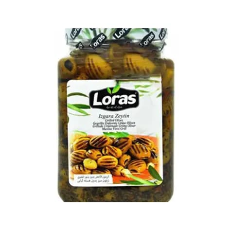 زیتون کبابی Loras لوراس شیشه ای ۸۵۰ گرمی — تصویر ۱۱
