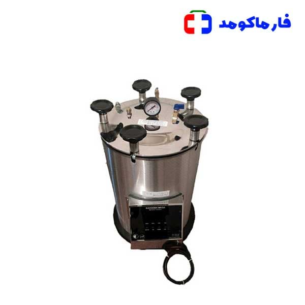 اتوکلاو 25 لیتری تمام دیجیتال استیل کاووش مگا
