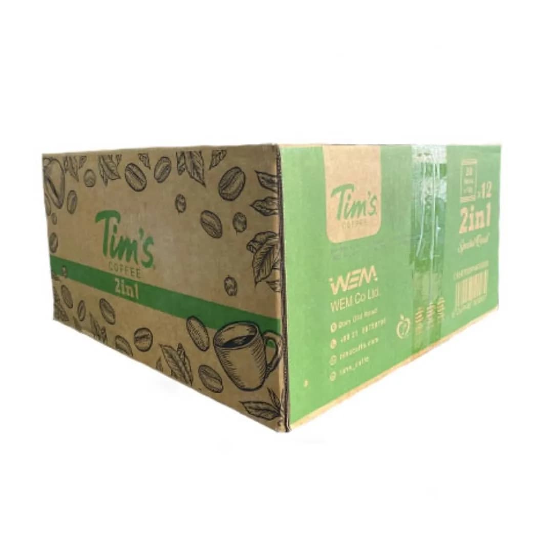کافی میکس تیمز Tim’s رژیمی 2در1 عمده 12 بسته 20 عددی — تصویر ۱۲