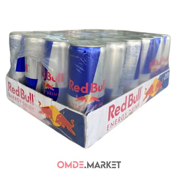 نوشیدنی انرژی زا ردبول RedBull عمده ۲۵۰ میل ۲۴ عددی — تصویر ۲