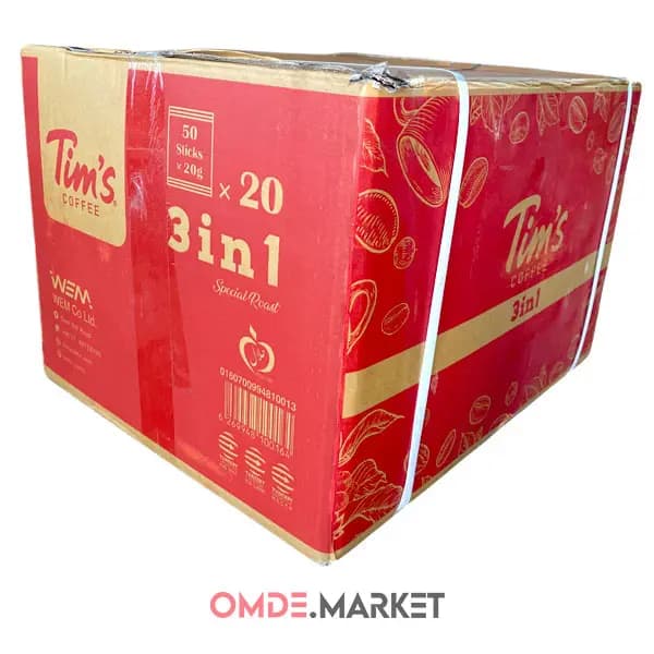 کافی میکس تیمز Tim’s عمده 20 بسته 48 عددی