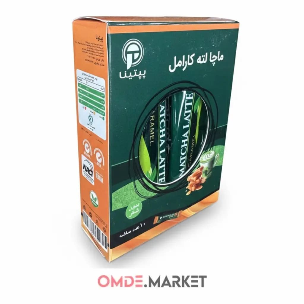 ماچا لته کارامل پپتینا ۱۰ عددی
