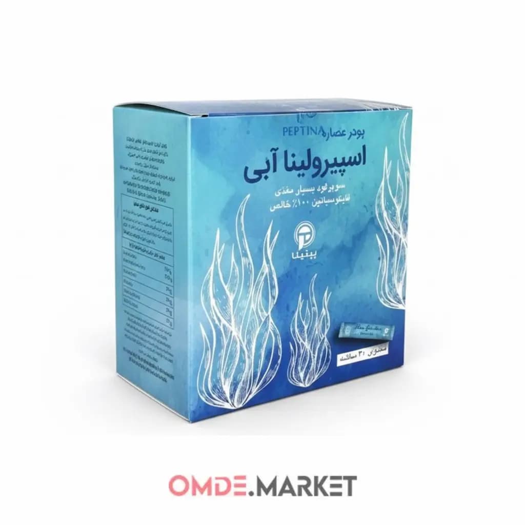 اسپرولینا آبی پپتینا ۳۰ عددی — تصویر ۳