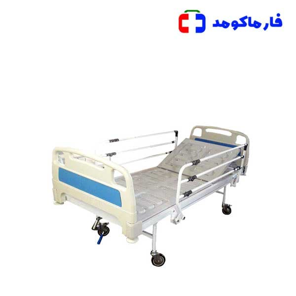 تخت بیمارستانی یک شکن مکانیکی رویه ABS — تصویر ۲