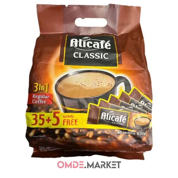 کافی میکس علی کافه 3در1 کلاسیک 40 عددی