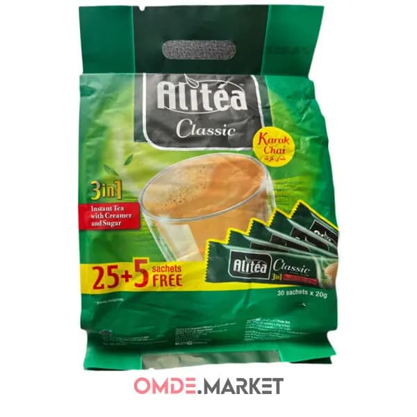 شیرچای علی تی Alitea کلاسیک کرک 30 عددی — تصویر ۷
