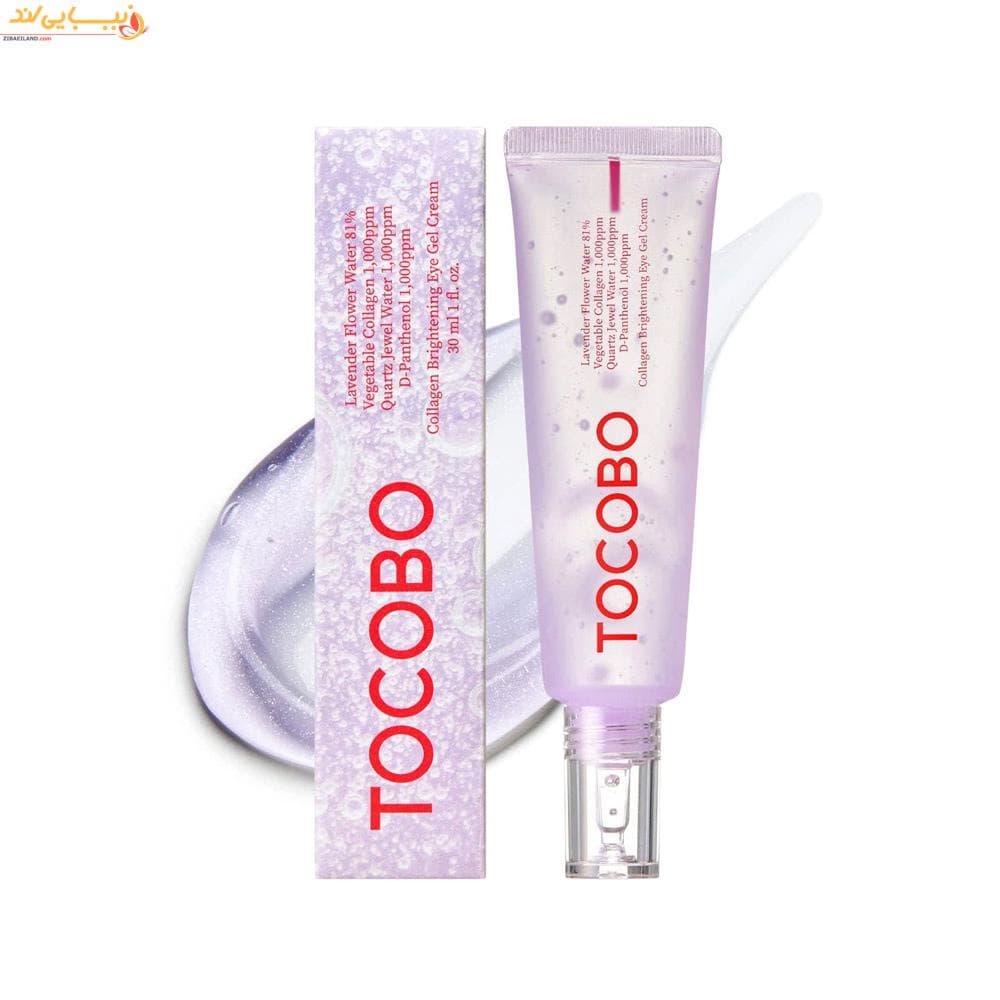 ژل کرم روشن کننده دور چشم کلاژن توکوبو Tocobo