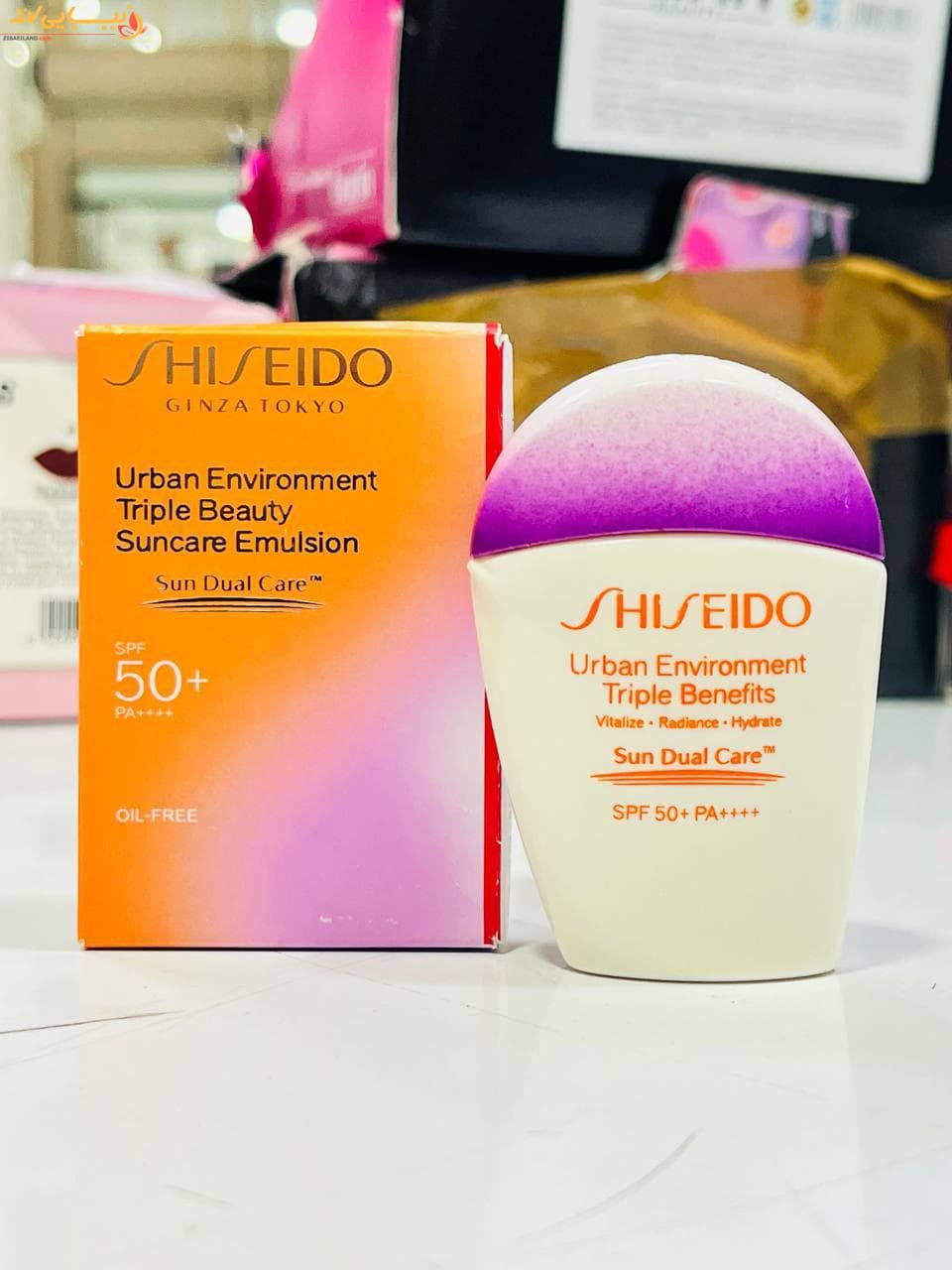 ضدآفتاب شیسیدو بی رنگ اربن Shiseido