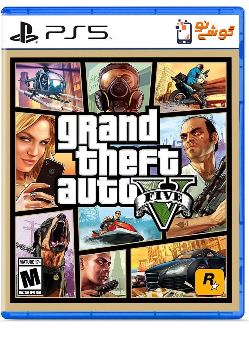 دیسک بازی Grand Theft Auto V (GTA V) برای PS5 (کارکرده)