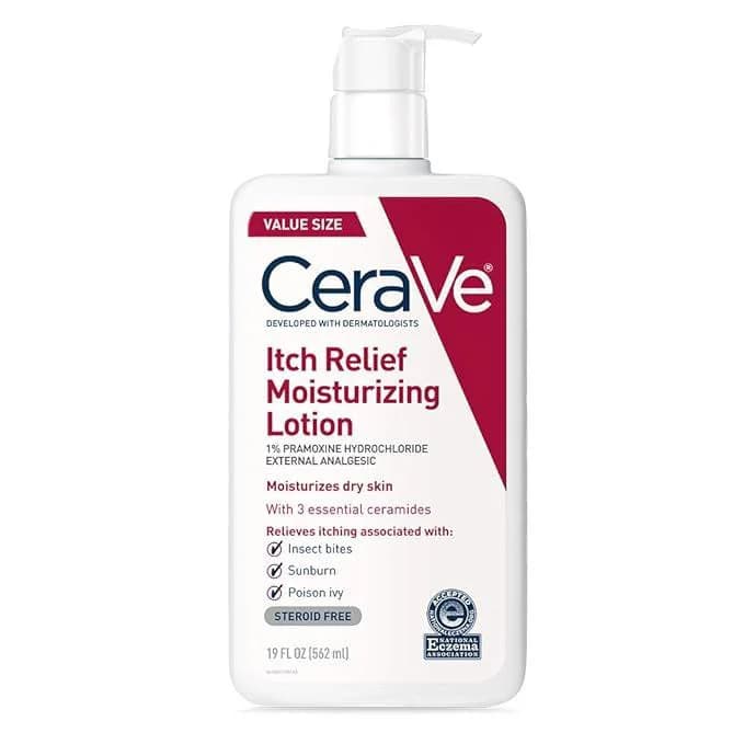 لوسیون کرم مرطوب کننده و ضد خارش سراوی CeraVe مدل Itch Relief