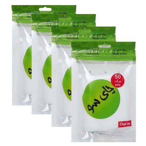 کیسه و فیلتر چای، چای سو – 4 بسته 50 عددی