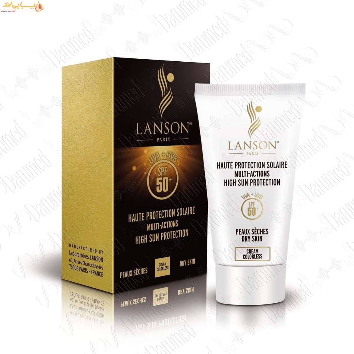 ضد آفتاب بی رنگ لانسون LANSON