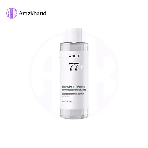تونر تسکین دهنده آنوا ا Anua Heartleaf 77% Soothing Toner — تصویر ۹