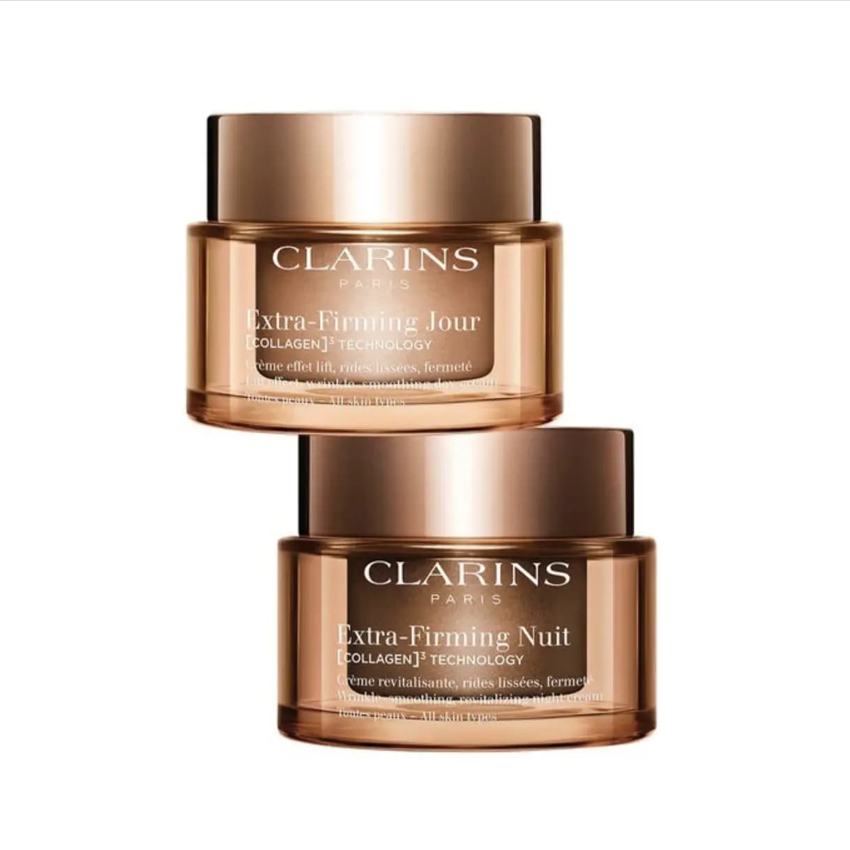 ست کرم شب و روز اکسترا فرمینگ کلارنس Clarins حجم 50 میلی لیتر 2 عدد — تصویر ۱۰