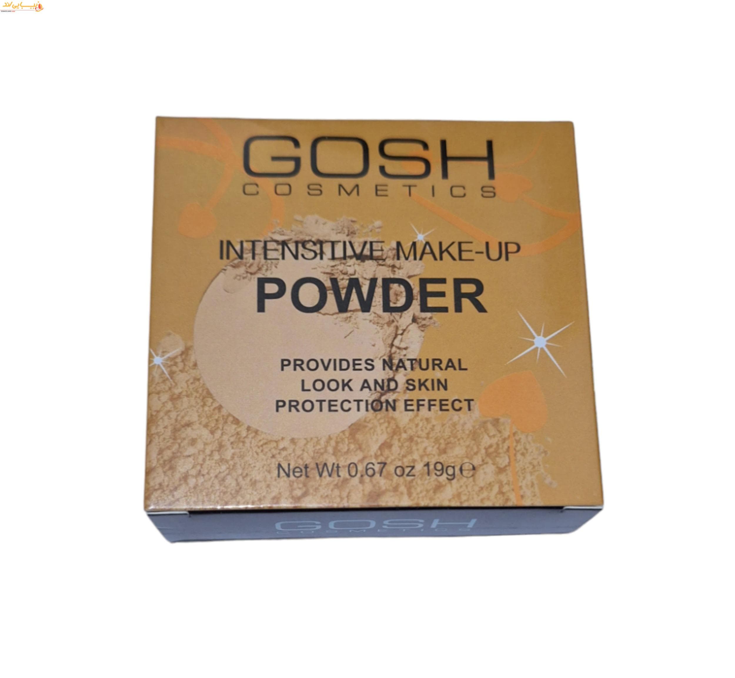 پنکک بادوام گاش ضدآب طلایی GOSH — تصویر ۳