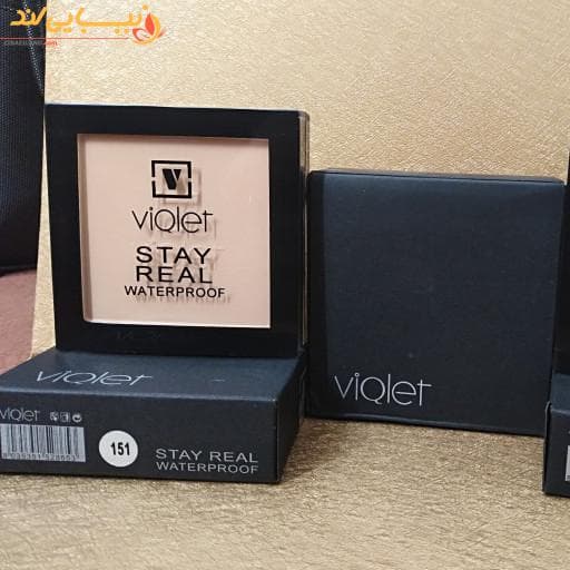 پنکک ضدآب ویولت اصل VIOLET مدل STAY REAL — تصویر ۵
