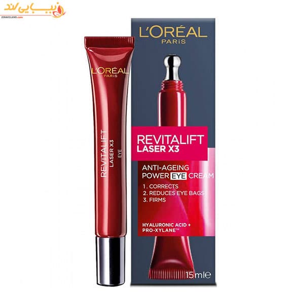 کرم دور چشم رویتالیفت لیزر لورال Revitalift Laser X3