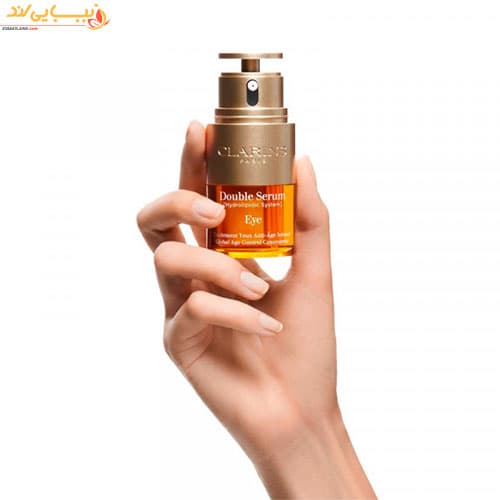 دابل سرم دور چشم کلارنس Clarins Double Serum Eye — تصویر ۱۱