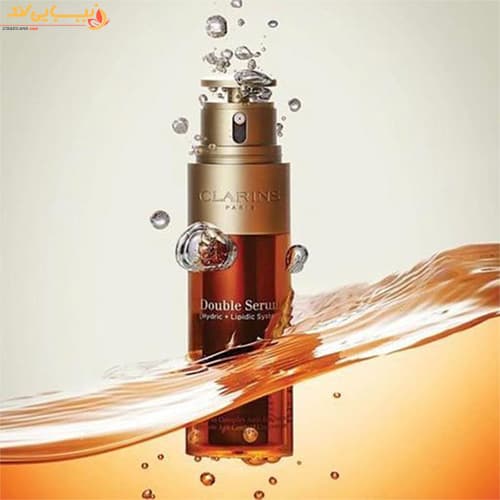 دابل سرم ضد چروک کلارنس Clarins حجم 50 میل — تصویر ۶