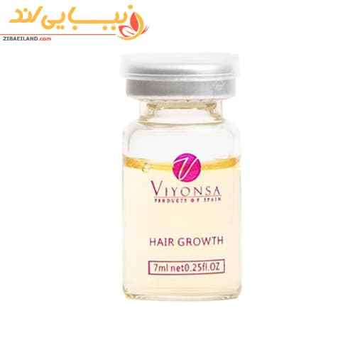 کوکتل تقویت و رویش مجدد مو ویونسا حجم ۷ میلی لیتر