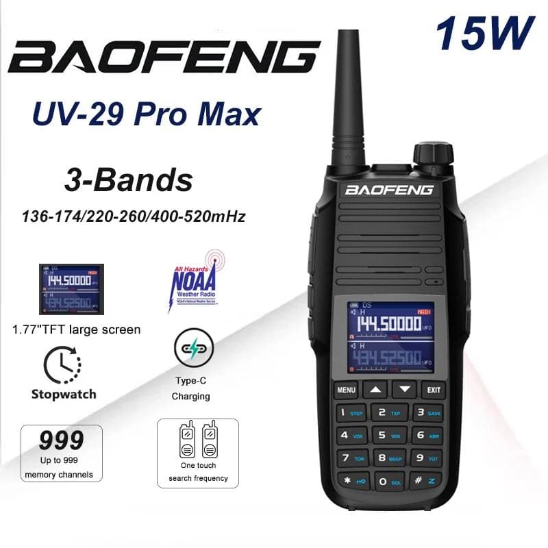 بیسیم واکی تاکی باوفنگ مدل UV-29 pro — تصویر ۶