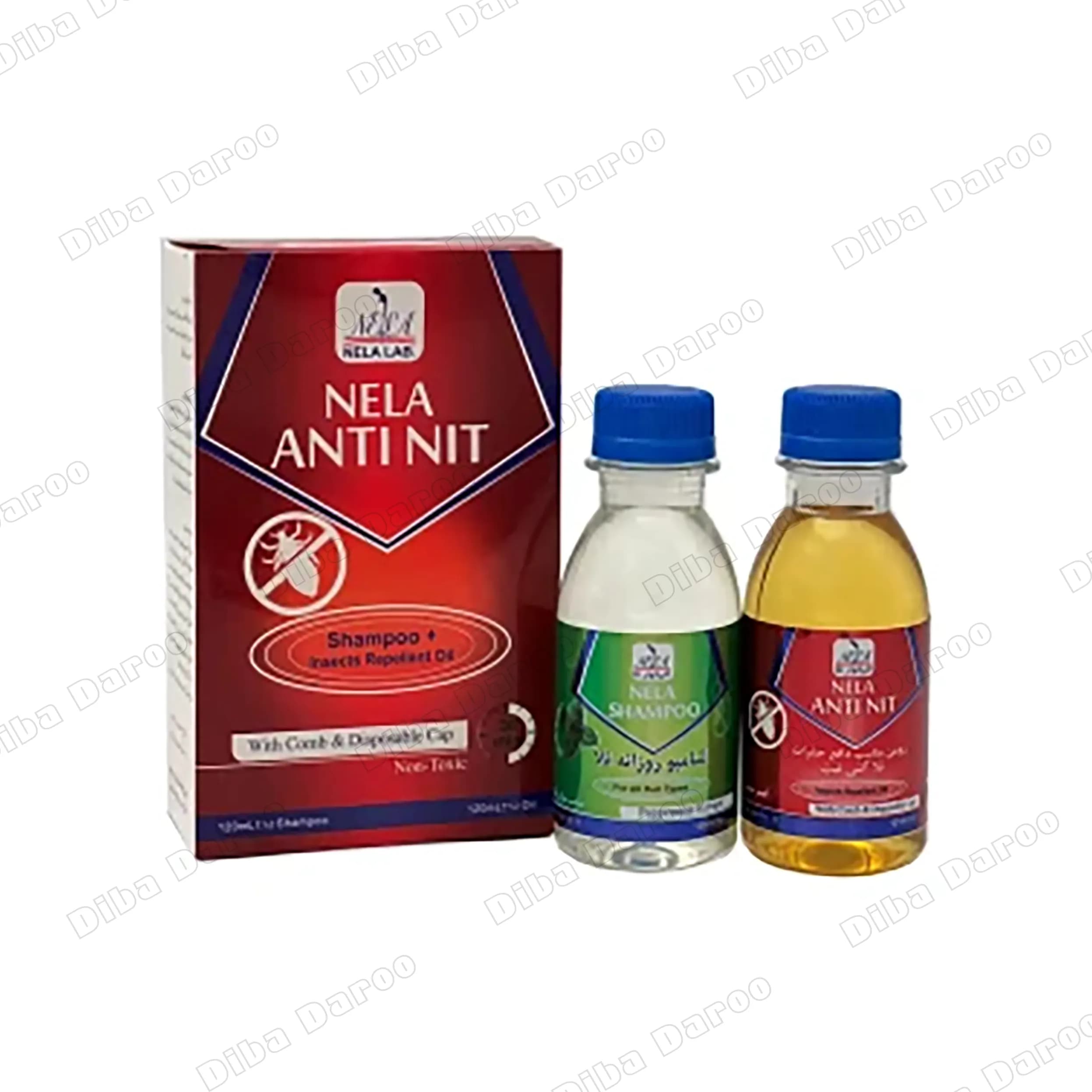 شامپو و روغن ضد شپش نلا 120میلی لیتر — تصویر ۵