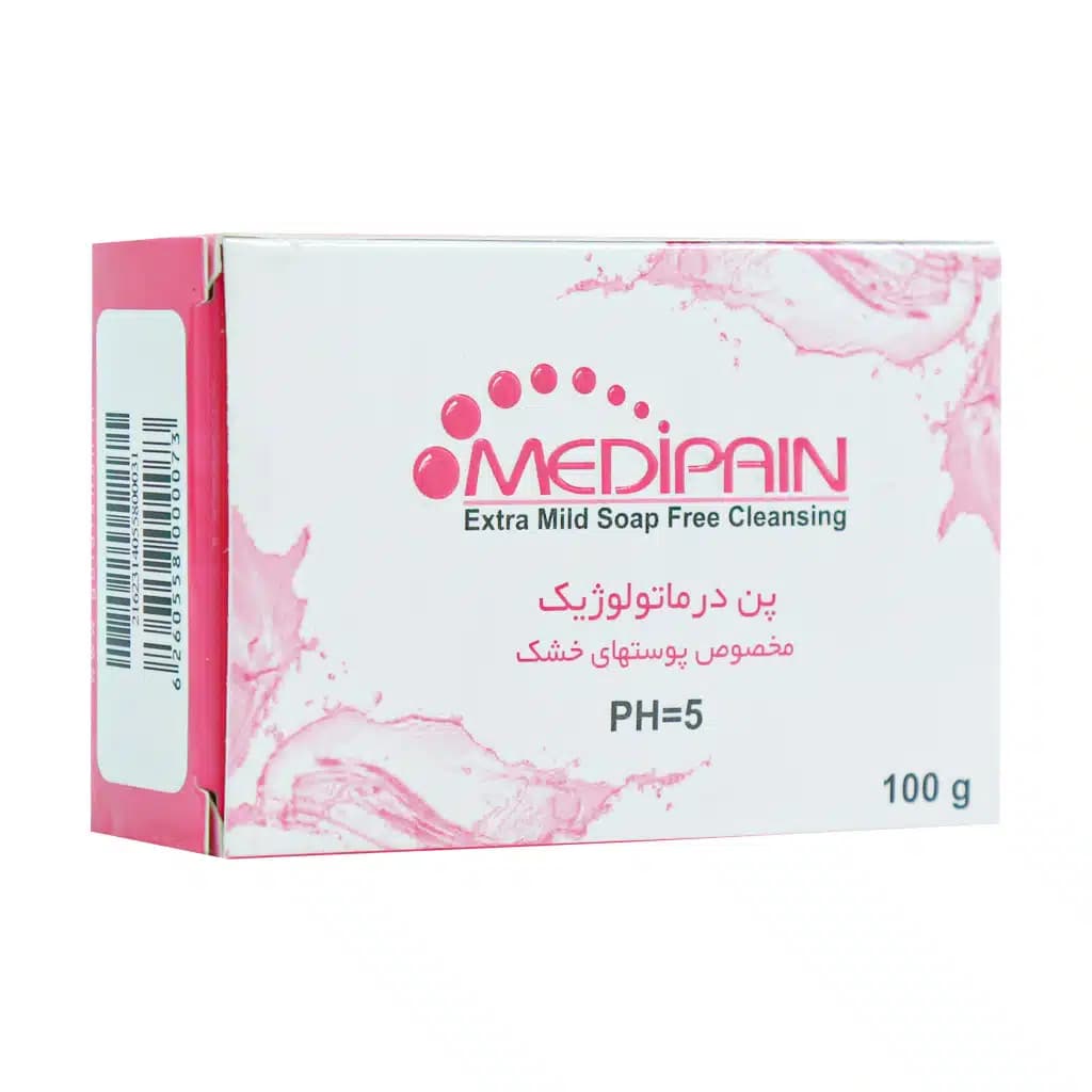 پن درماتولوژیک پوست‌ خشک مدیپن 100 گرم — تصویر ۲