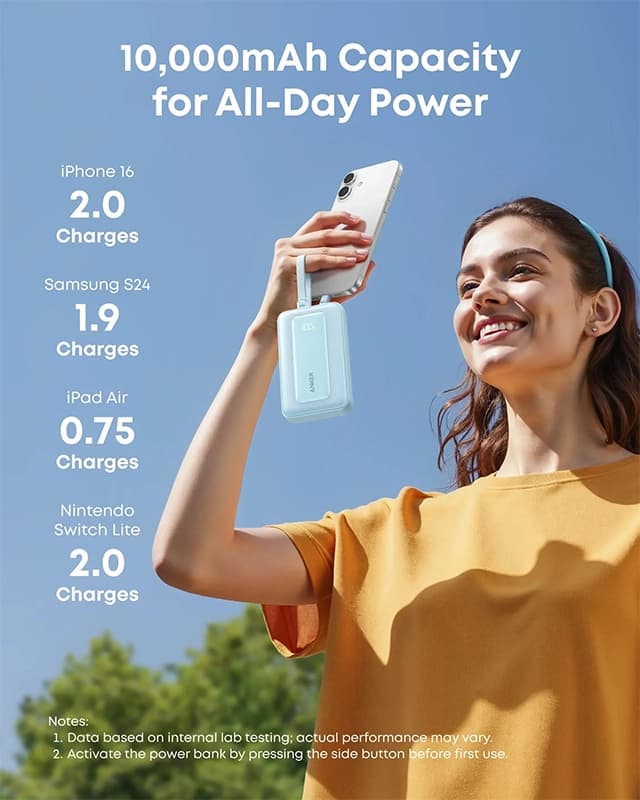 پاوربانک 10000 میلی آمپر انکر Anker Zolo PowerBank A1680 10000mAh — تصویر ۵