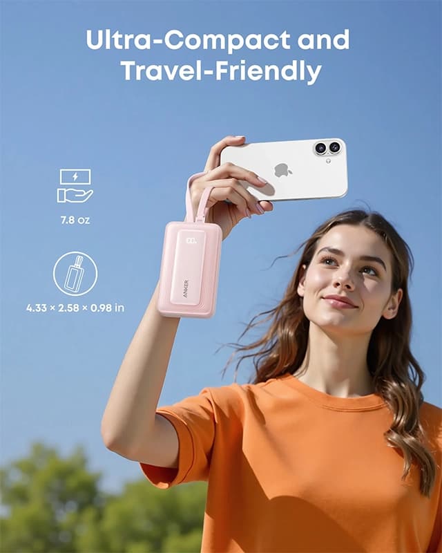 پاوربانک 10000 میلی آمپر انکر Anker Zolo PowerBank A1680 10000mAh — تصویر ۷