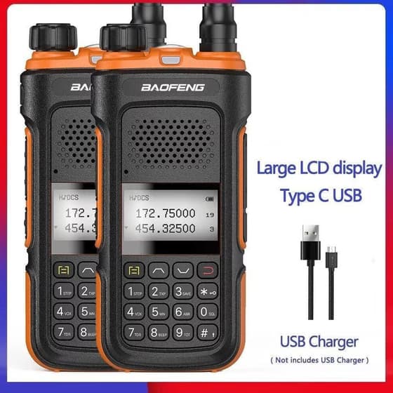 بیسیم واکی تاکی باوفنگ مدل BF-UV10 — تصویر ۳