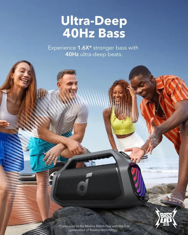 اسپیکر بلوتوثی 140 وات انکر Anker Soundcore Boom 2 Pro A3134 — تصویر ۷