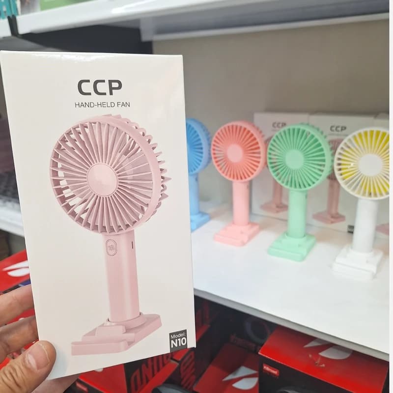 پنکه شارژی دسته دار CCP-N10 پر قدرت — تصویر ۴