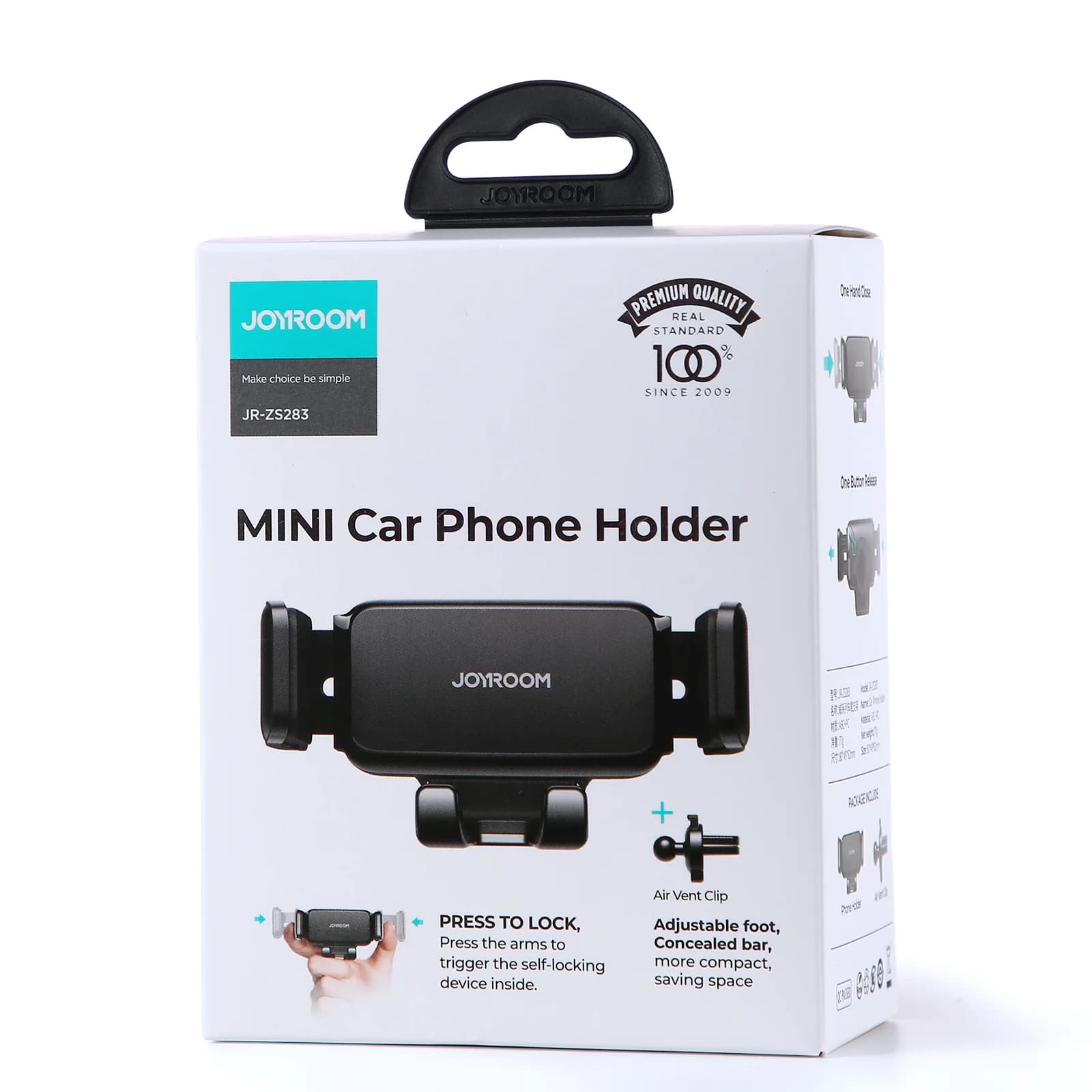 پایه نگهدارنده گوشی جویروم Joyroom JR-ZS283 Air Vent .Car Phone Holder — تصویر ۳