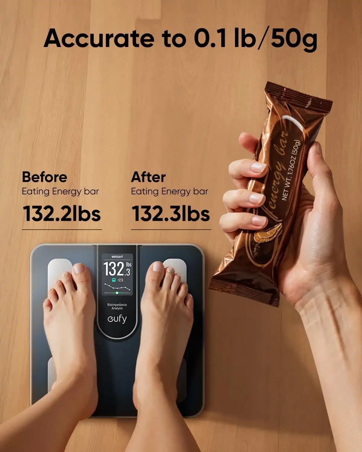 ترازو هوشمند انکر Anker Eufy Smart Scale C20 T9130 — تصویر ۸