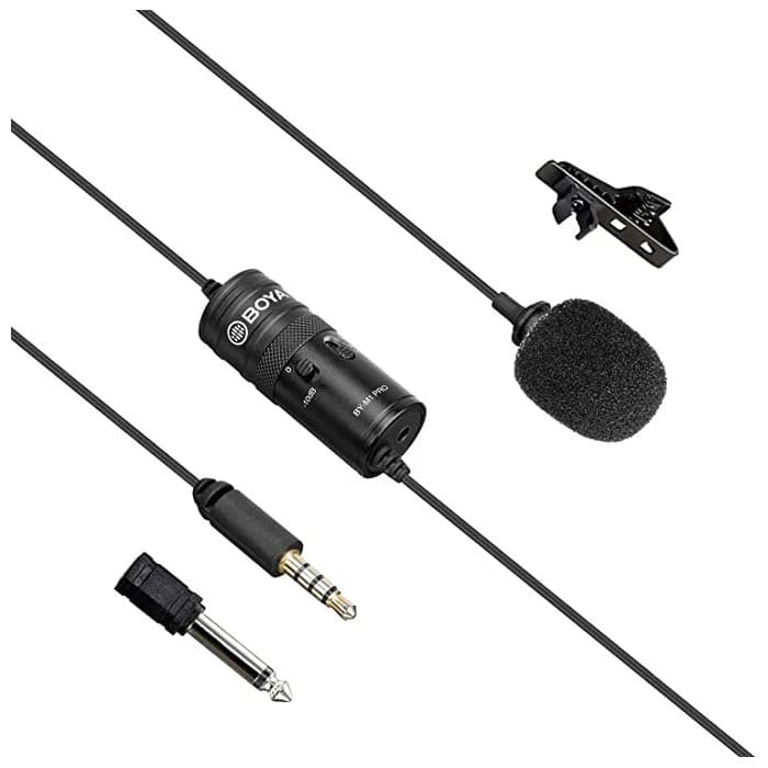 میکروفون یقه ای سیم دار بویا مدل Boya-M1 Pro 2 — تصویر ۸