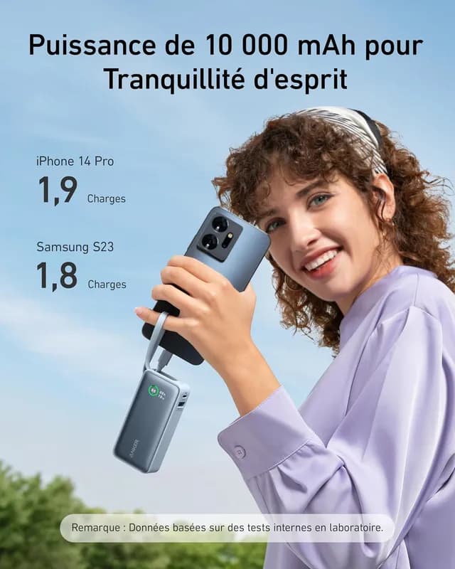 پاوربانک 10000 میلی آمپر انکر Anker Nano Power Bank 30W A1259 — تصویر ۶
