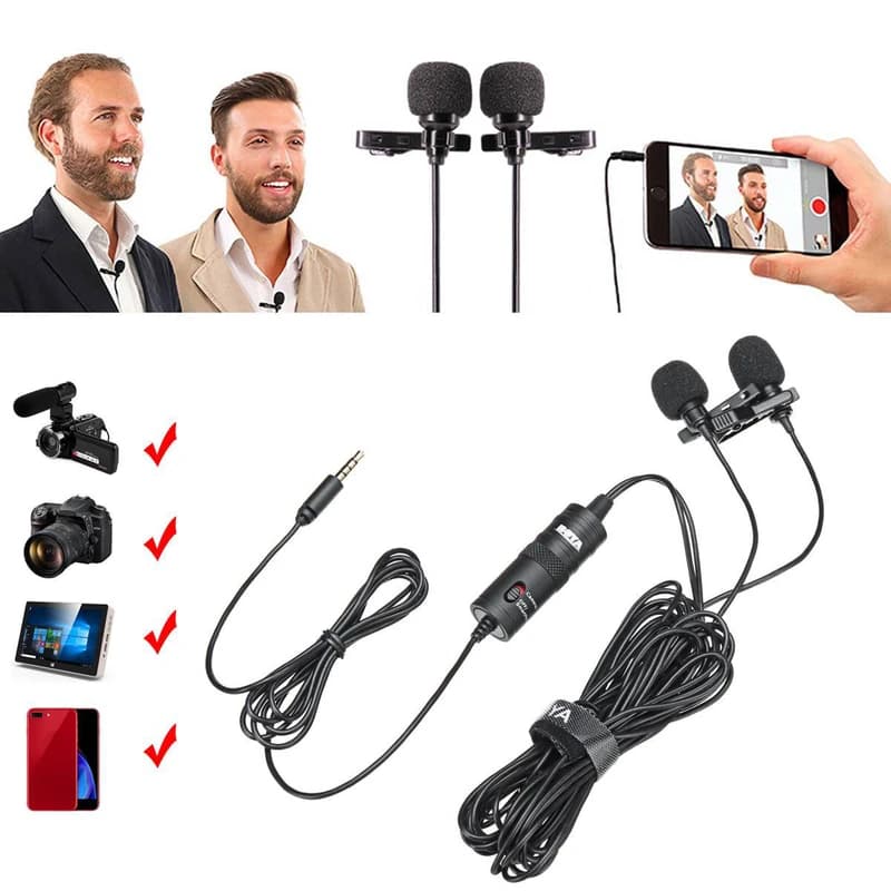 میکروفون یقه ای بویا مدل Boya M1DM — تصویر ۴