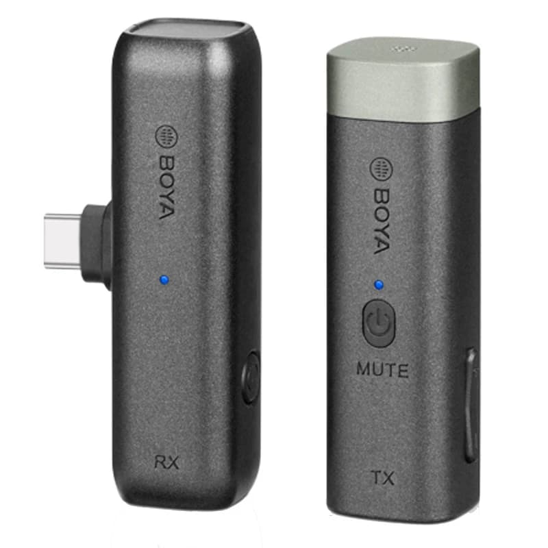 میکروفن بی سیم بویا با سوکت تایپ سی مدل Boya BY-WM3U — تصویر ۱۰