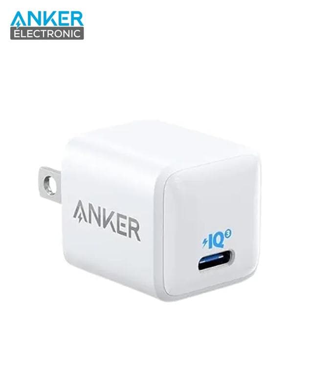 شارژر دیواری 20 وات انکر Anker Powerport III A2633 US + مبدل پریز (هدیه)