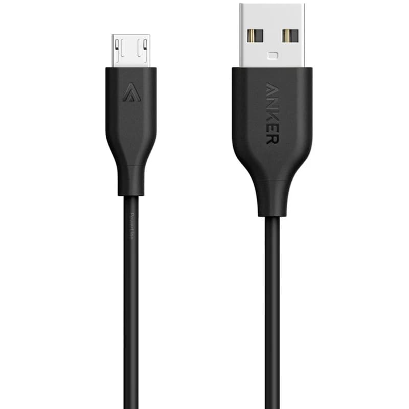 کابل شارژ انکر USB به میکرو USB پاورلاین 0.9 متر مدل Anker A8132