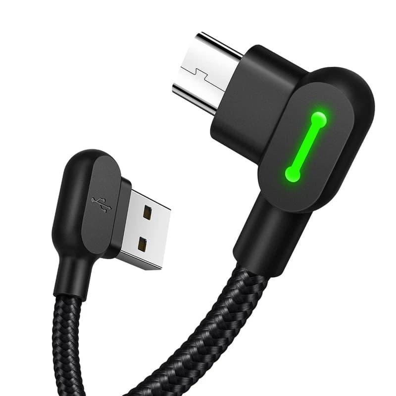 کابل شارژ USB به MicroUsb نود درجه 1.8 متری مک دودو مدل 5772 — تصویر ۴