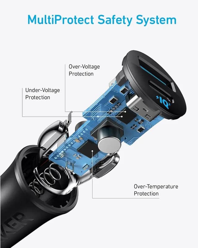شارژر فندکی 30 وات انکر Anker USB-C Car Charger 30W A2741 — تصویر ۷
