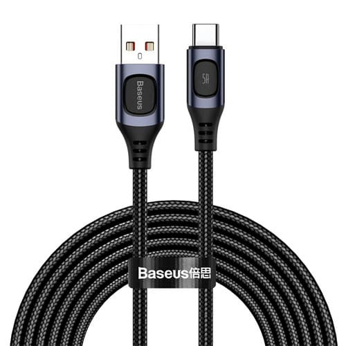 کابل شارژ USB به تایپ سی 1 متری مولتی پروتکل بیسوس مدل Baseus Multi Protocol