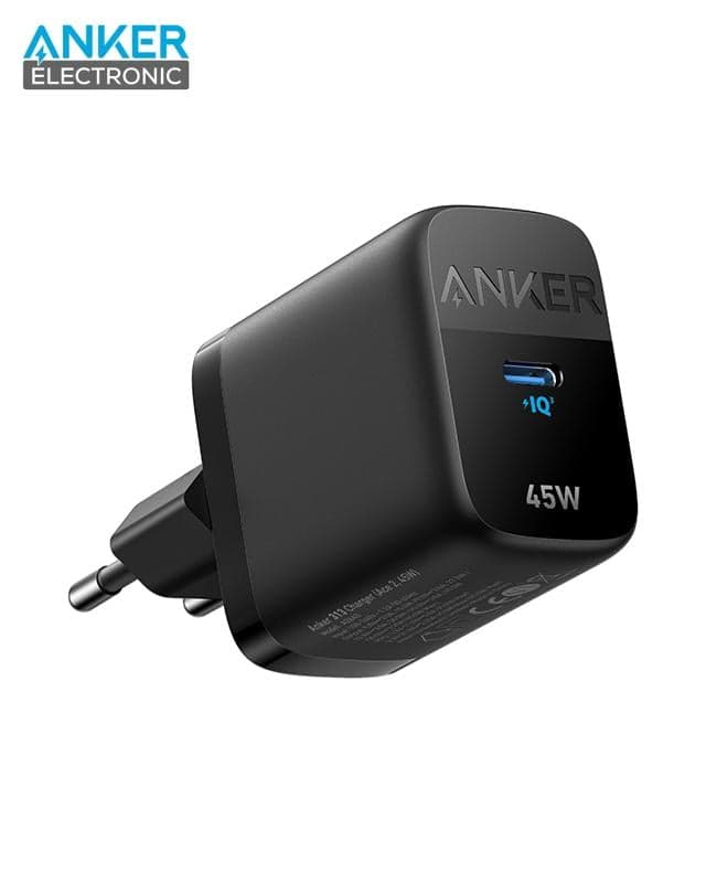 شارژر انکر 313 دیواری 45 وات انکر Anker 313 Charger Ace 45W GaN A2643 دوپین ایران — تصویر ۲