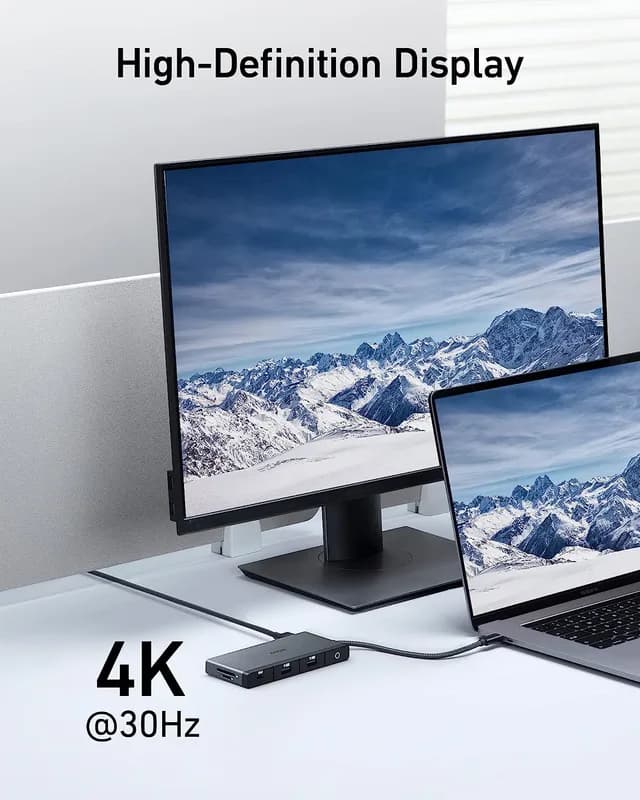 هاب دیتا 9 پورت انکر Anker 552 USB-C Hub 9-in-1 A8373 — تصویر ۷
