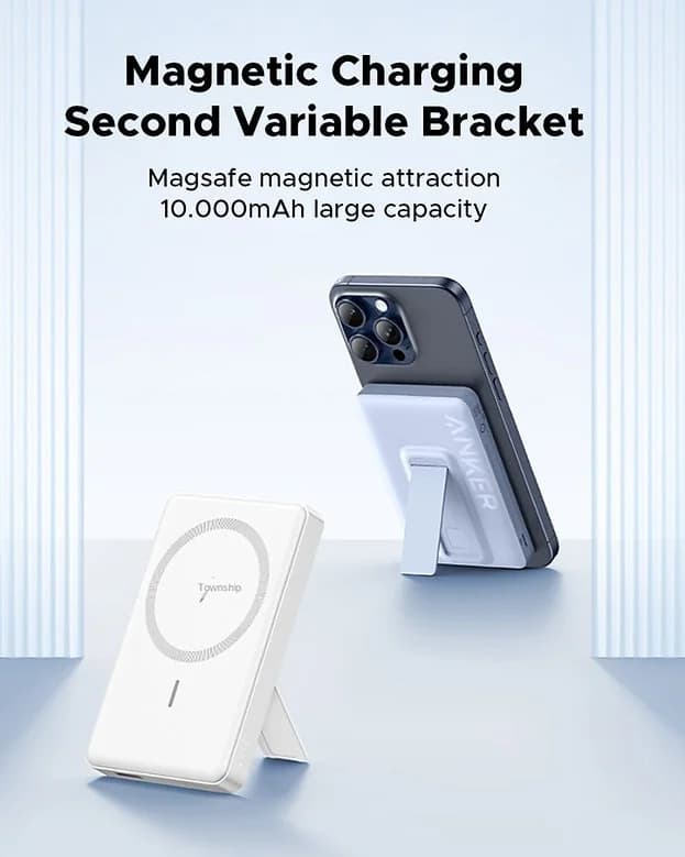 پاوربانک 10 هزار میلی آمپر مگ سیف انکر Anker MagGo Powerbank 10000mAh A1652 — تصویر ۶