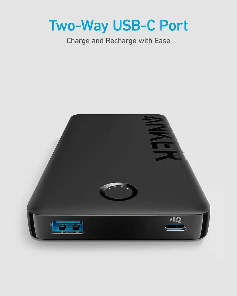 پاوربانک 10 هزار میلی آمپر انکر Anker 323 Powerbank 10000mAh A1334 — تصویر ۳