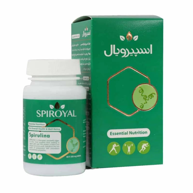 قرص جلبک اسپیرویال ماستر فوده 60 عدد — تصویر ۳